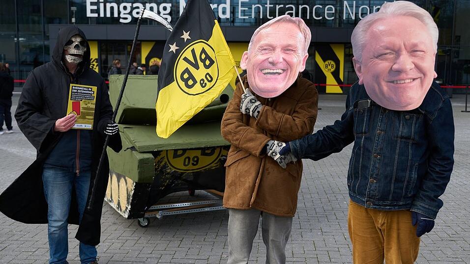 Vor der Mitgliederversammlung gab es erneut Kritik am Werbedeal mit dem R&uuml;stungskonzern Rheinmetall