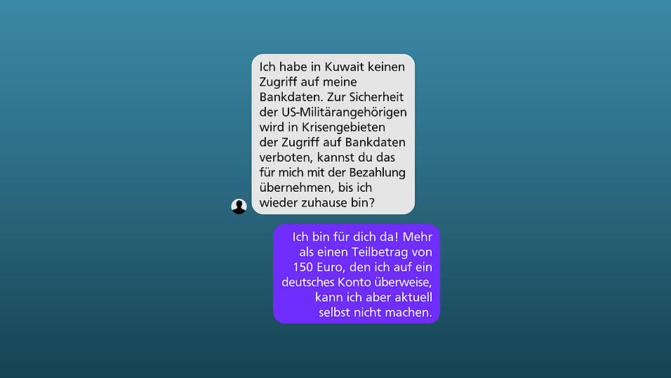 Chat nachgestellt