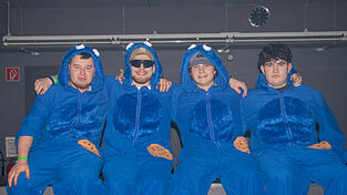 So feierten die Sch&uuml;ler der FOS/BOS Deggendorf den Unsinnigen Donnerstag.