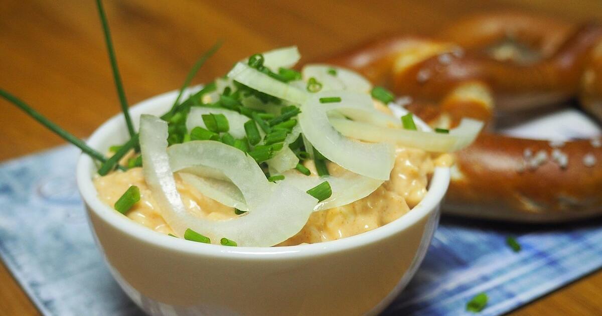 Obatzda mit Festbier - lecker wie im Bierzelt