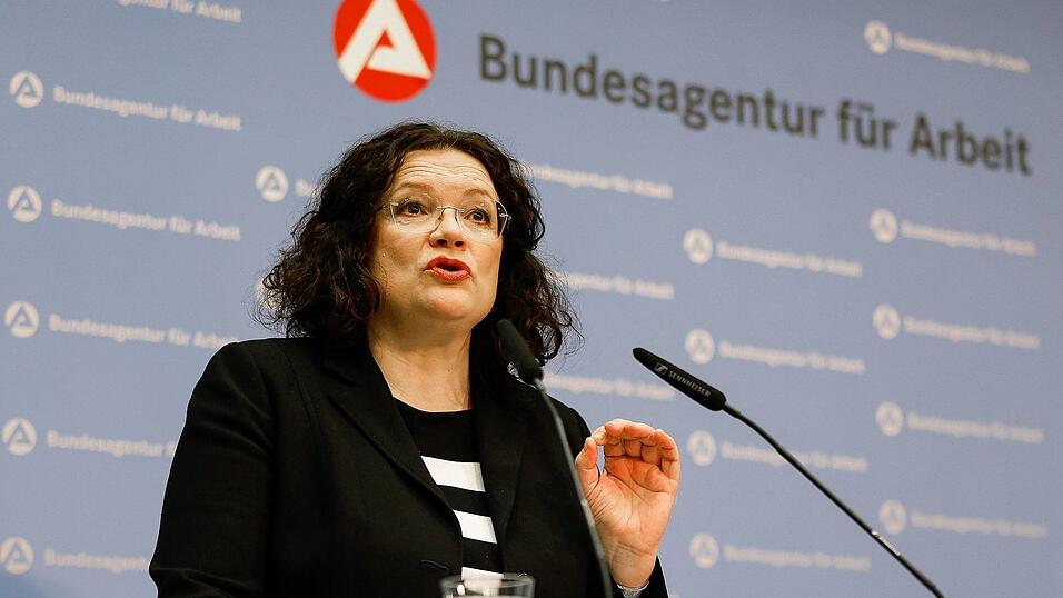 BA-Chefin Andrea Nahles wird die Finanzzahlen im Haushaltsausschuss des Bundestags vorstellen. (Archivfoto)