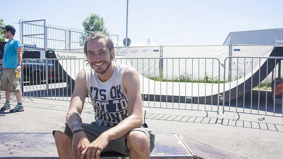 Michael kümmert sich um Skatetopia. (Foto: dv) Michael kümmert sich um Skatetopia. (Foto: dv)