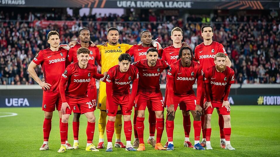 Der SC Freiburg steht erstmals in einem Europapokal-Viertelfinale. (Archivbild)