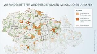Zwischen Ergoldsbach, Neufahrn, Hohenthann und Rottenburg steht ein gr&ouml;&szlig;eres Windvorranggebiet in der Fortschreibung der entsprechenden Pl&auml;ne des Regionalen Planungsverbands. Die Gemeinden versuchen durch Pachtvertr&auml;ge mit Eigent&uuml;mern und einer sp&auml;teren Investorsuche mitzubestimmen, wie viele es am Ende werden.