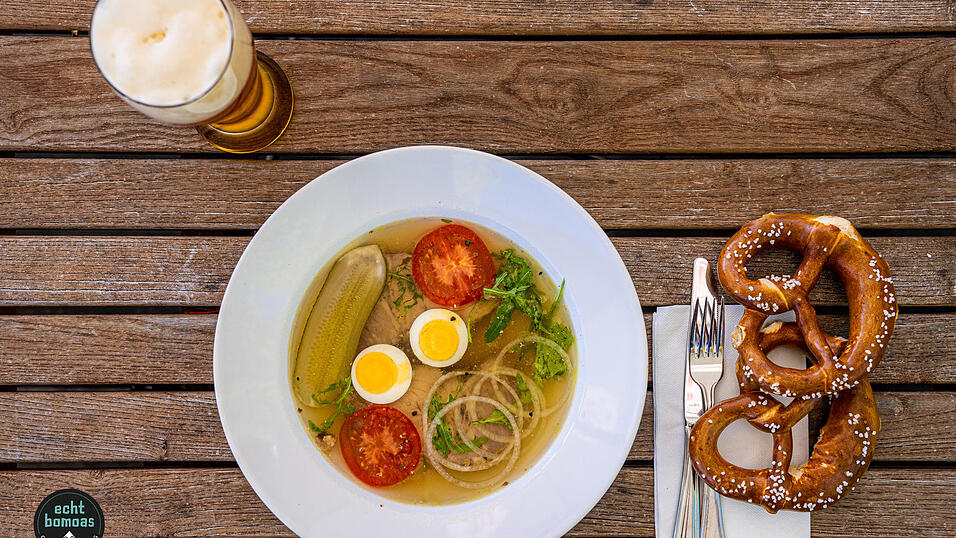 So sieht die fertige S&uuml;lze aus &ndash; bereit, f&uuml;r Erfrischung zu sorgen!