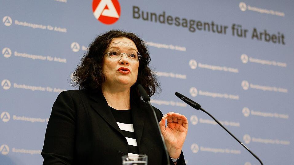 2026 wird nach Ansicht von BA-Chefin Andrea Nahles f&uuml;r den Arbeitsmarkt ein Jahr mit Licht und Schatten.