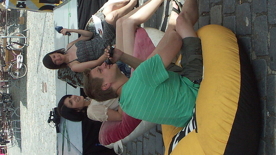 Blick hinter die Kulissen bei on3-südwild. (Foto: Meike Weinzierl) Blick hinter die Kulissen bei on3-südwild. (Foto: Meike Weinzierl)