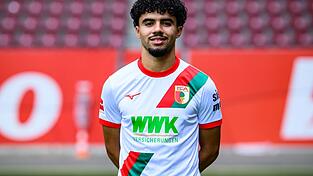 Aiman Dardari will sich bei den FCA-Profis durchsetzen.