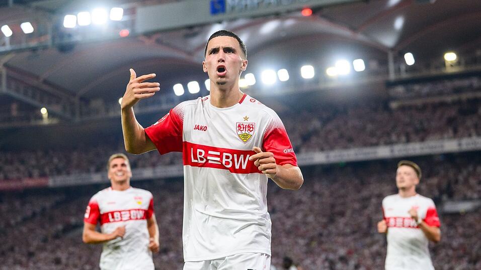 Erzielte das sehenswerte 1:0 f&uuml;r den VfB: Bilal El Khannouss.