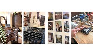 Wie eine Zeitreise: Eindrücke aus Lenas Zimmer. Sie liebt Antiquitäten. Auf dem Dachboden fertigt Lena Silberschmuck (rechts). Wie eine Zeitreise: Eindrücke aus Lenas Zimmer. Sie liebt Antiquitäten. Auf dem Dachboden fertigt Lena Silberschmuck (rechts).