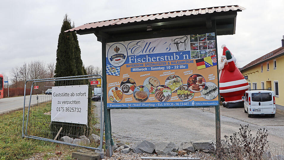 Das Schild vor der Gaststätte spricht für sich. Das Schild vor der Gaststätte spricht für sich.