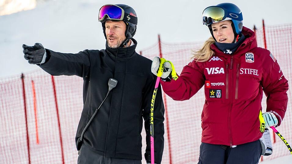Ein Dream Team? Lindsey Vonn wird von Ex-Abfahrtsstar Aksel Lund Svindal trainiert. Ein Dream Team? Lindsey Vonn wird von Ex-Abfahrtsstar Aksel Lund Svindal trainiert.