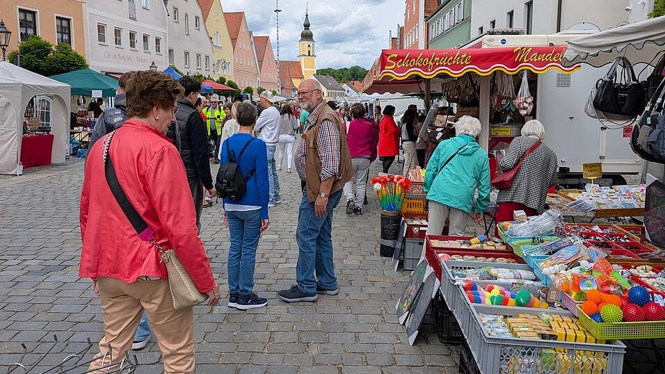 Der Langquaider Auffahrtsmarkt mit seinem großen Angebot an Fieranten und Ständen war wieder ein Besuchermagnet.