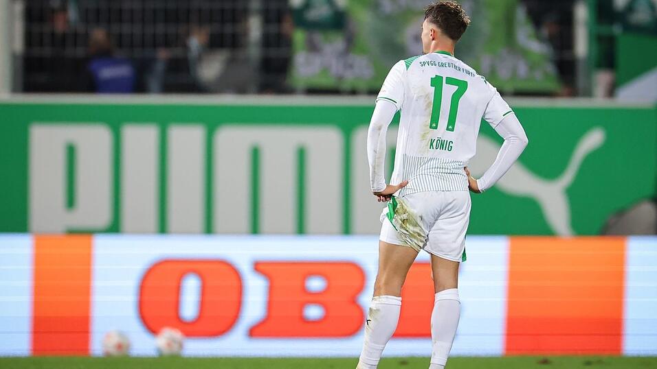 Bei der SpVgg Greuther Fürth ist die Enttäuschung groß. Bei der SpVgg Greuther Fürth ist die Enttäuschung groß.