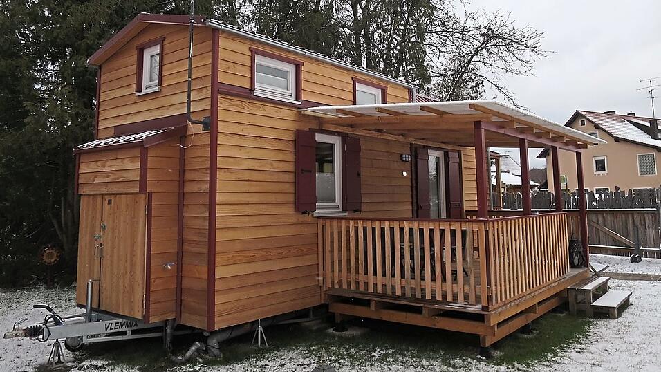 In diesem Tiny House k&ouml;nnen Skeptiker unverbindlich zur Probe wohnen.