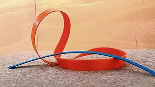 MIt seiner Skulpur &bdquo;Fluss&ldquo; hat sich der M&uuml;nchner K&uuml;nstler Oh-Seok Kwon vor zwei Jahren in einem Wettbewerk gegen knapp 40 weitere Entw&uuml;rfe durchgesetzt.