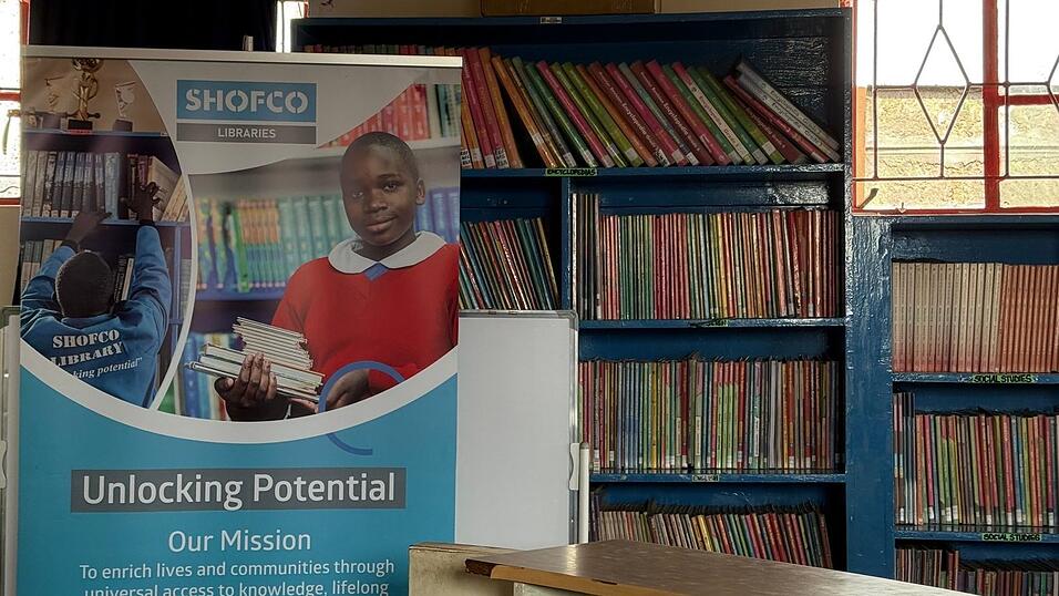Die Shofco-Bücherei in Kibera. (Archivbild) Die Shofco-Bücherei in Kibera. (Archivbild)