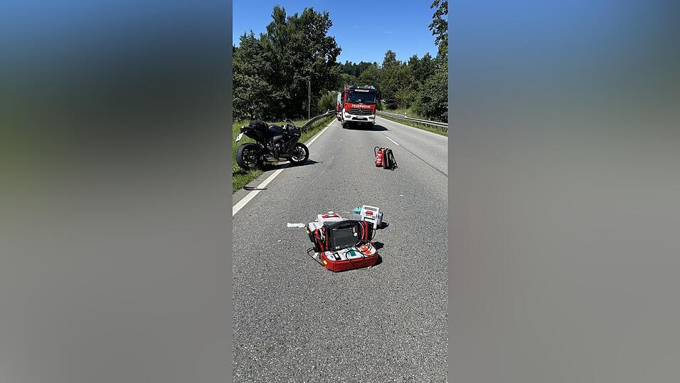 Im Einsatz waren unter anderem die Patersdorfer Feuerwehr und HvO.