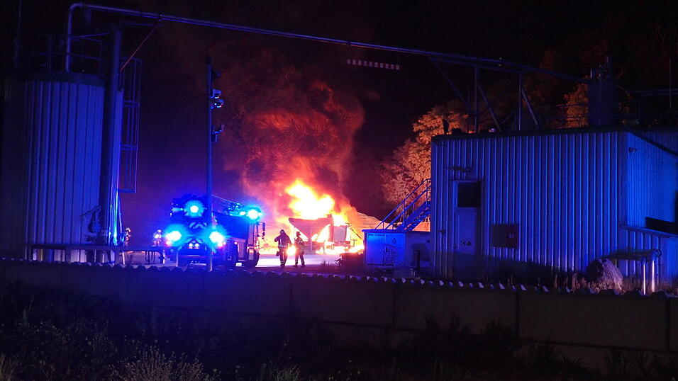 Die Einsatzkr&auml;fte brachten das Feuer schnell unter Kontrolle.&nbsp;