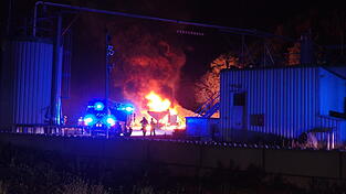 Die Einsatzkr&auml;fte brachten das Feuer schnell unter Kontrolle.&nbsp;