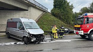 Am Mittwochvormittag ist es zu einem Unfall auf der A92 bei Landau gekommen.