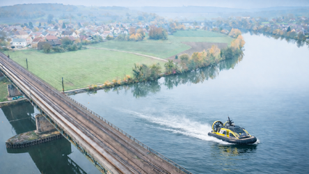 Luftkissenboote auf der Donau? Ein interessanter Gedanke &ndash; aber leider nur ein April-Ulk.