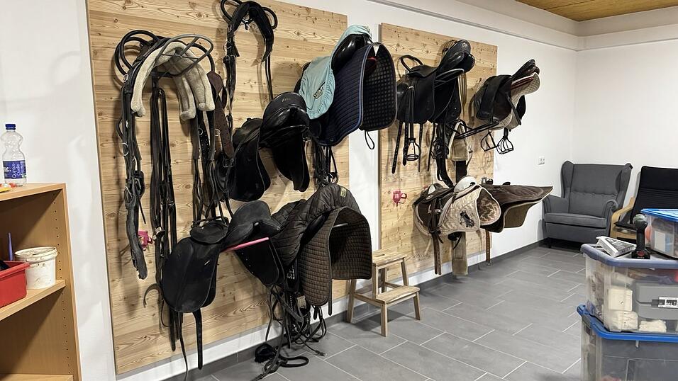 Die neue Sattelkammer.