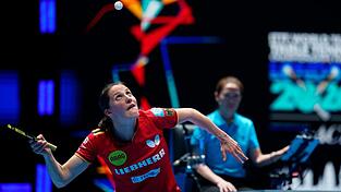 Sabine Winter verliert im WM-Halbfinale gegen die Japanerin Hina Hayata.