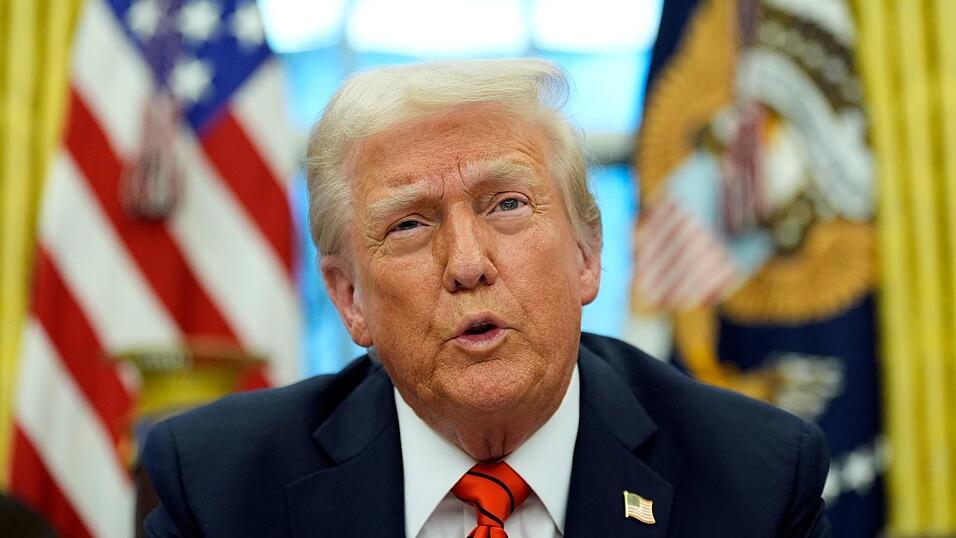 US-Präsident Trump setzt weiter auf Zölle. US-Präsident Trump setzt weiter auf Zölle.