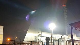 Der Sarkophag von Tschernobyl wurde im schon Februar durch eine Drohne beschädigt. (Archivbild)