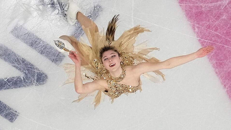 Alysa Liu verzückte das Publikum. Alysa Liu verzückte das Publikum.