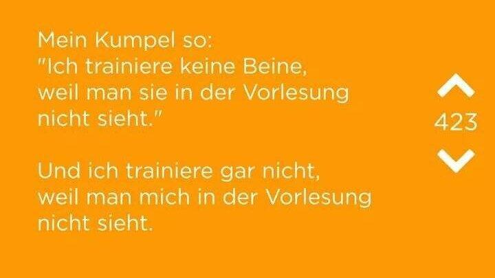 Beispiele für die App 'Jodel'. Beispiele für die App 'Jodel'.