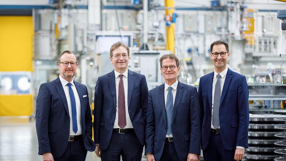 Holger Michalka, Dr. Nicolas Maier-Scheubeck, Wilfried Breuer, Dr. Manuel Sojer