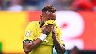 Macht nach 130 Länderspielen für Brasilien Schluss: Neymar. Macht nach 130 Länderspielen für Brasilien Schluss: Neymar.
