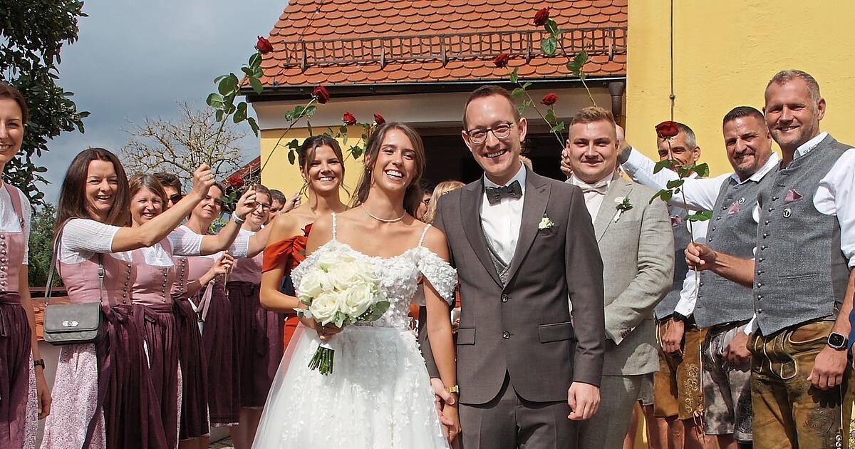 Hochzeitsglocken in Sarching: Jessica und Andreas Gröschl sagten Ja