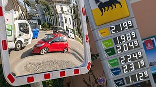 Zum ersten Mal seit Kriegsbeginn sind die Spritpreise im Tagesvergleich gefallen. (Archivbild)