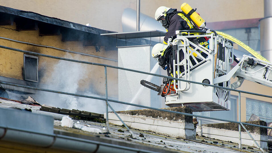 Bei dem Brand in der Irlbacher Schlossbrauerei entstand ein Millionenschaden. Foto: Mathias Adam