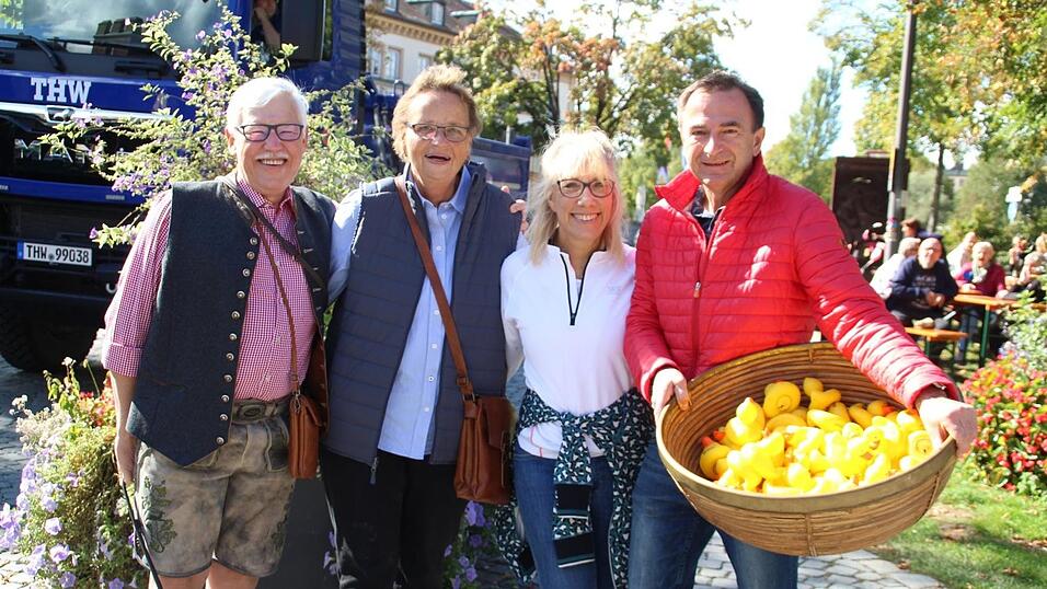 Viele Zuschauer waren beim Landshuter Entenrennen.