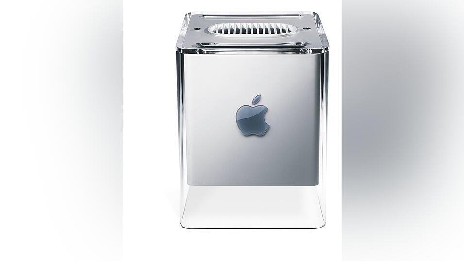 2000: Der Designcomputer G4 Cube aus dem Jahr 2000 war damals den meisten Usern zu teuer.