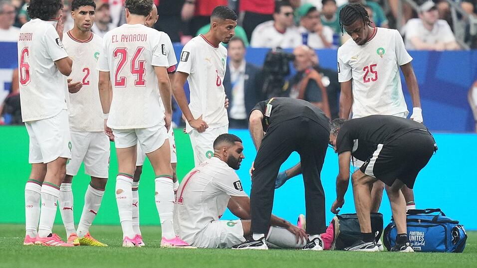 Früh verletzt: Bayern-Profi Ismael Saibari. Früh verletzt: Bayern-Profi Ismael Saibari.