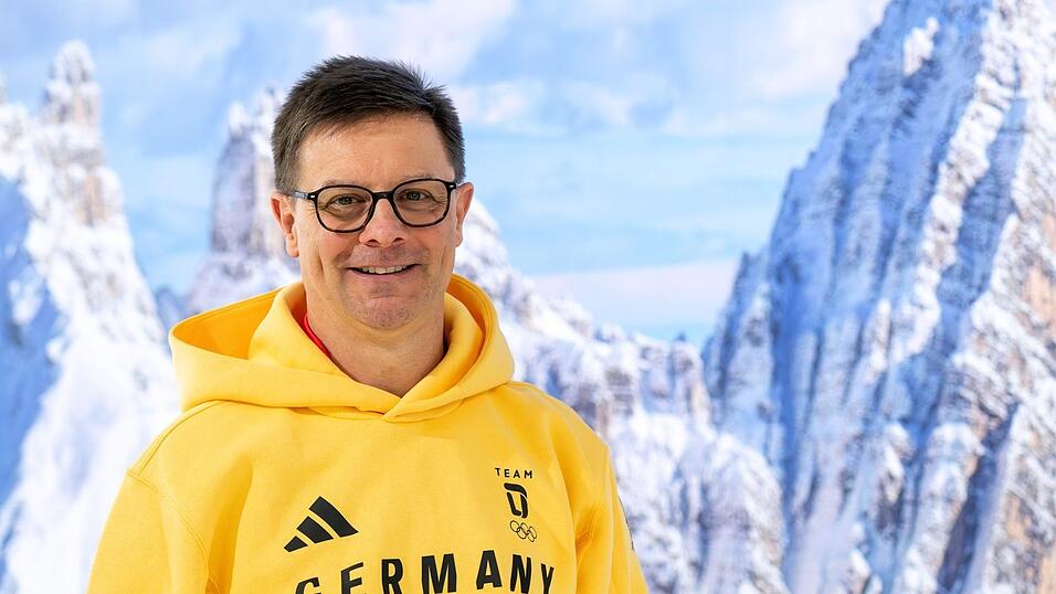 DOSB-Vorstand Olaf Tabor pr&auml;sentierte das deutsche Olympia-Team.