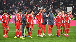 Konsternierte Blicke auf Münchner Seite. Konsternierte Blicke auf Münchner Seite.