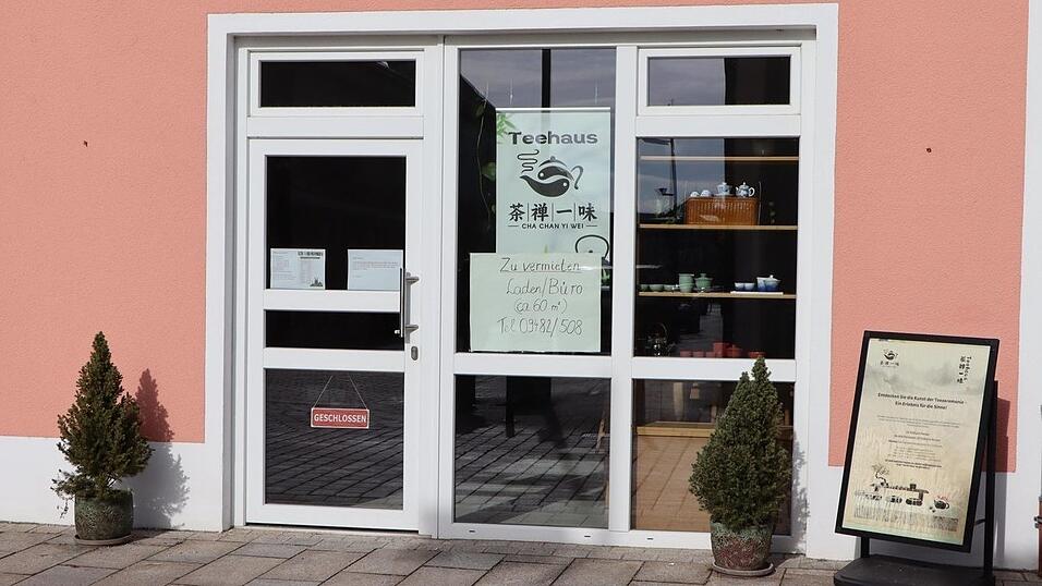 Bis April hat das Teehaus von Yanli Scheibler noch ge&ouml;ffnet, danach werden neue Mieter gesucht.