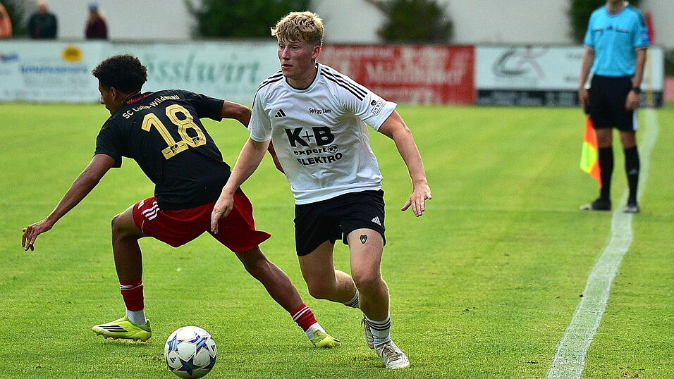 Lams Au&szlig;enverteidiger Luca Schmid erzielte am Dienstag im Toto-Pokal gegen den VfB Eichst&auml;tt den Ehrentreffer.