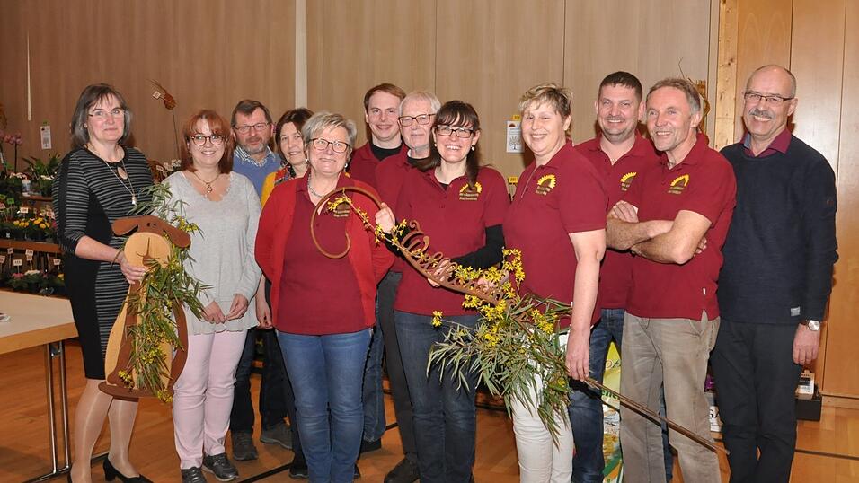 Die Vorstandschaft des OGV Loizenkirchen.
