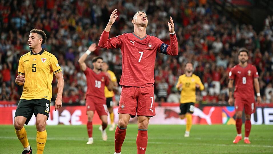 Gegen Wales durfte Ronaldo noch spielen. (Archivbild) Gegen Wales durfte Ronaldo noch spielen. (Archivbild)