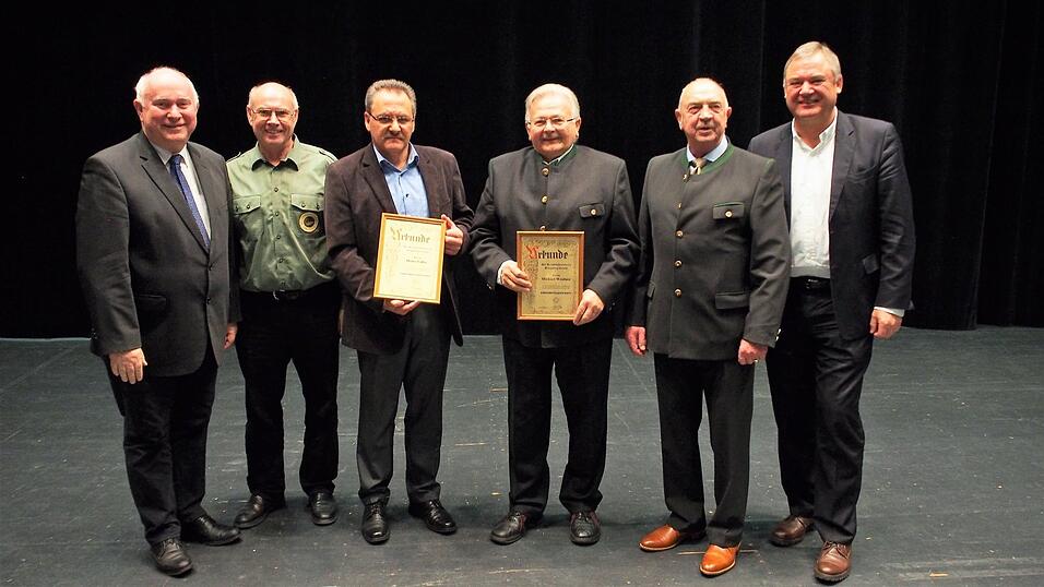 Michael Weidner und Karl-Heinz Faller wurde zum Ehrenmitglied ernannt. Michael Weidner und Karl-Heinz Faller wurde zum Ehrenmitglied ernannt.