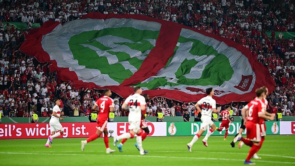 Die Fanlager protestieren gegen den DFB. Die Fanlager protestieren gegen den DFB.