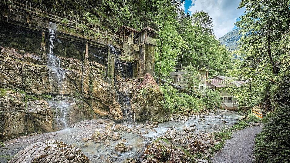 Die Seisenbergklamm im österreichischen Weißbach bei Lofer zählt zu Ralf Steins Lieblings-Fotomotiven im Buch. Die Seisenbergklamm im österreichischen Weißbach bei Lofer zählt zu Ralf Steins Lieblings-Fotomotiven im Buch.