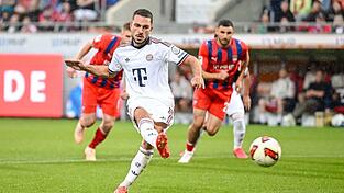 Bayen-Talent Arijon Ibrahimovic wird wieder verliehen. (Archivbild) Bayen-Talent Arijon Ibrahimovic wird wieder verliehen. (Archivbild)